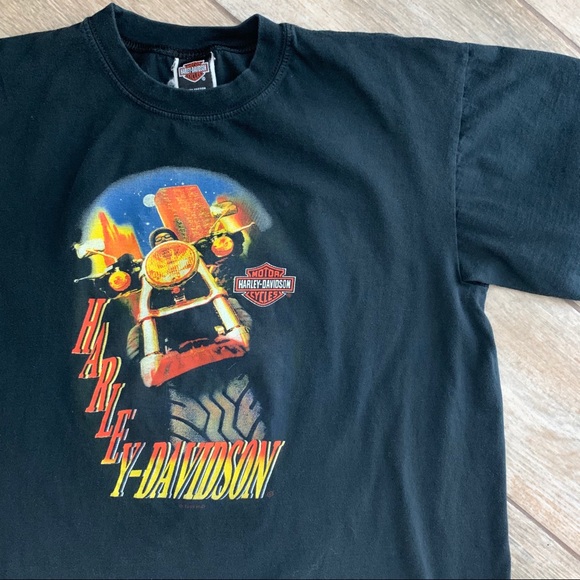 Vintage Y2K Harley-Davidson tee 100% cotton - Picture 4 of 9